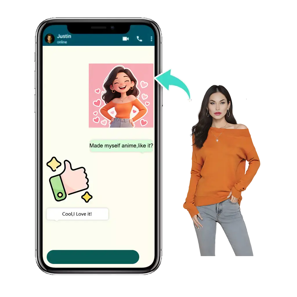 Express creativity and monetize with AI anime generator