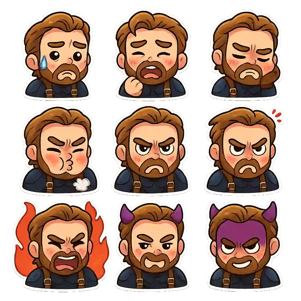 chibi_emoji_stickers_11 - emoji_type chibi template