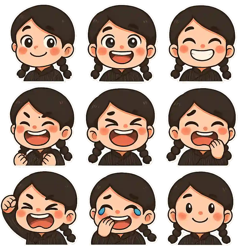 chibi_emoji_stickers_2 - emoji_type chibi template
