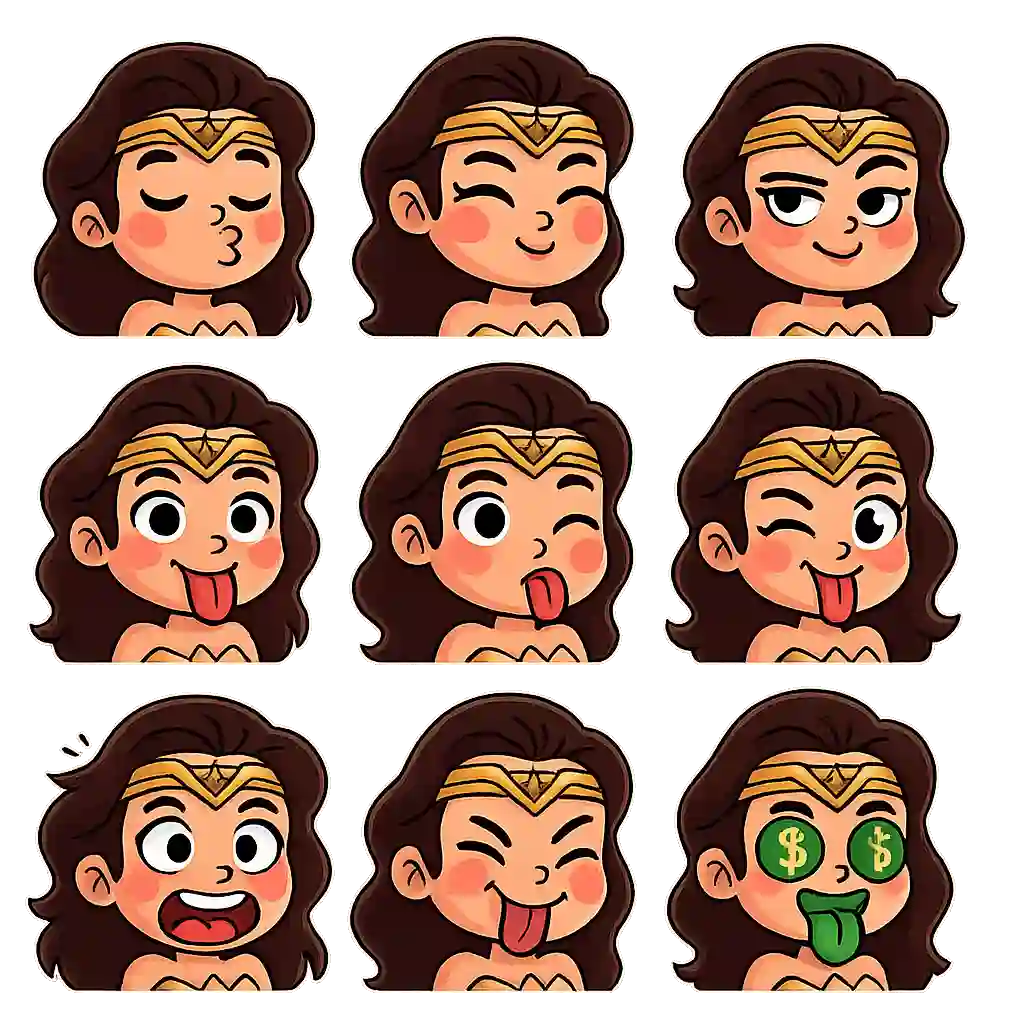 chibi_emoji_stickers_4 - emoji_type chibi template