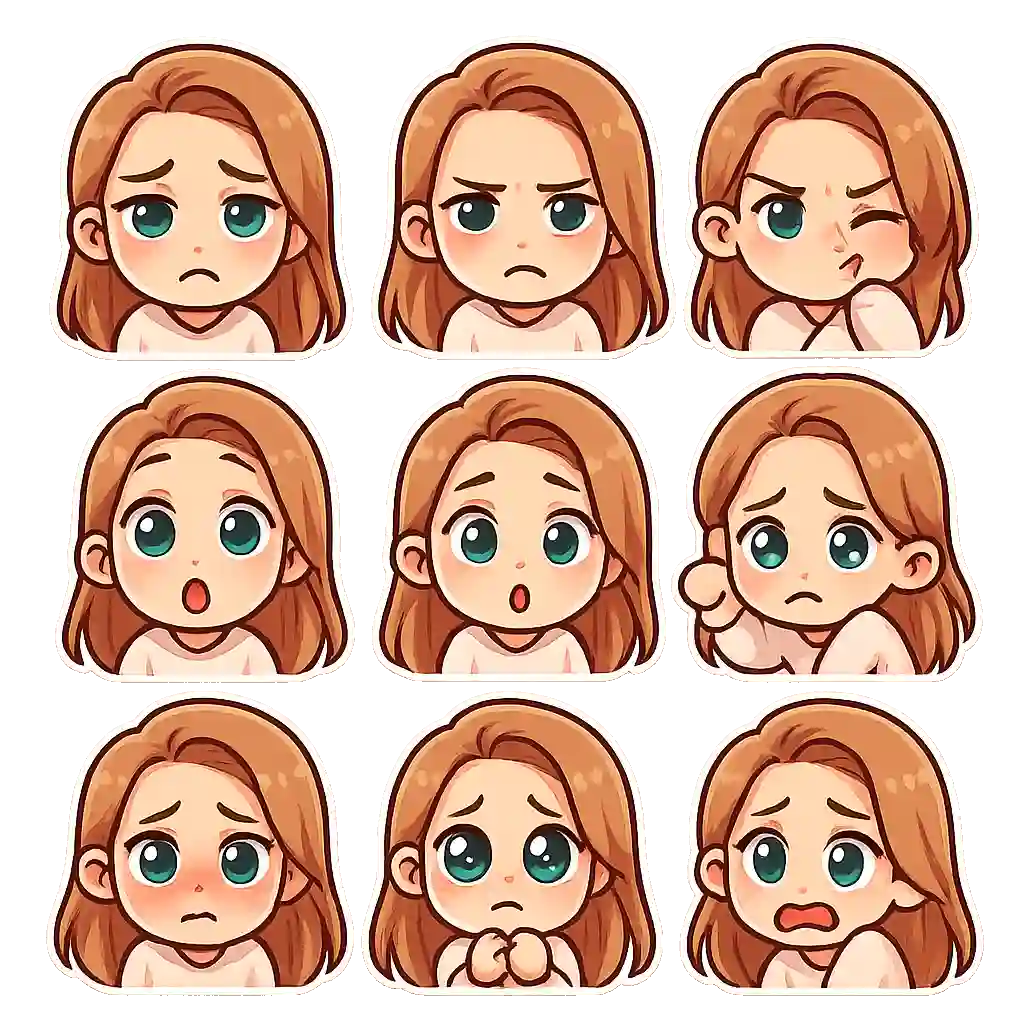 chibi_emoji_stickers_9 - emoji_type chibi template