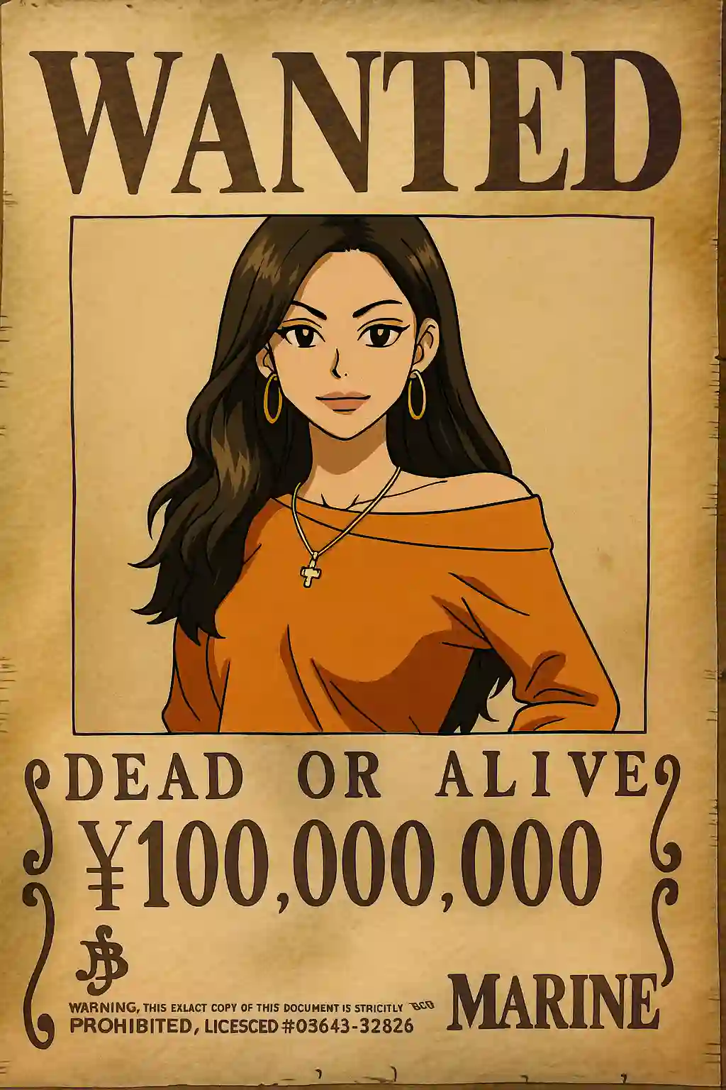 one_piece_wanted - creative chibi template