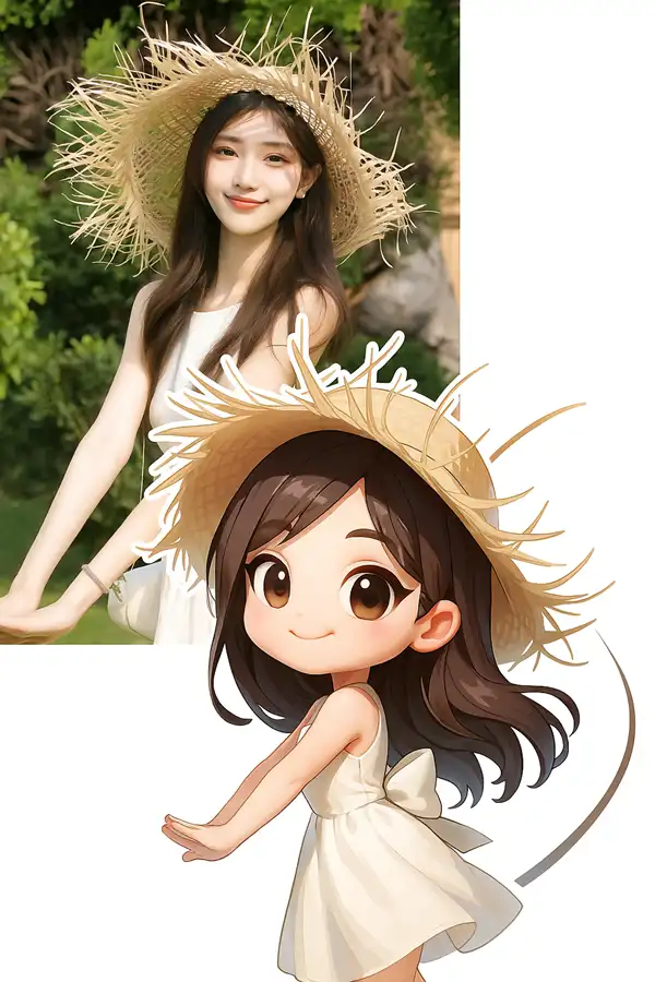 real_person_chibi_3d - 3D chibi template