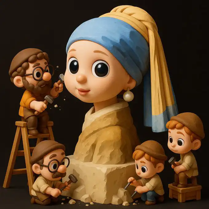 sculpture_in_progress - creative chibi template